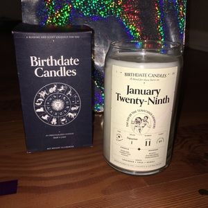 Birthdate Candle 🥳 January 29th ✨ Aquarius ♒️